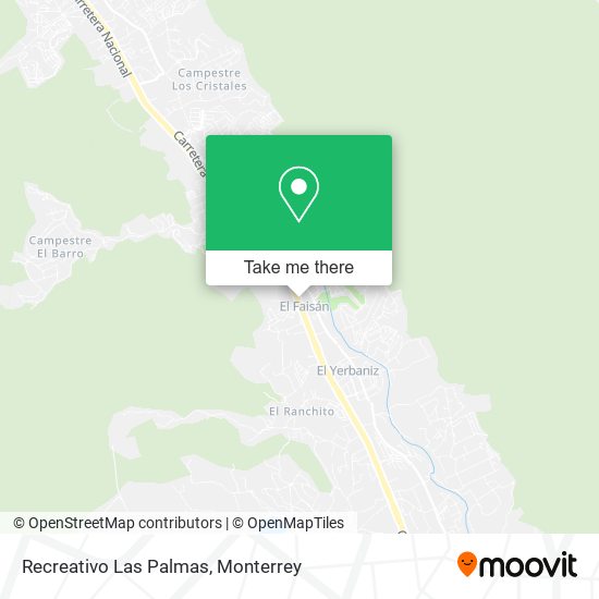 Recreativo Las Palmas map