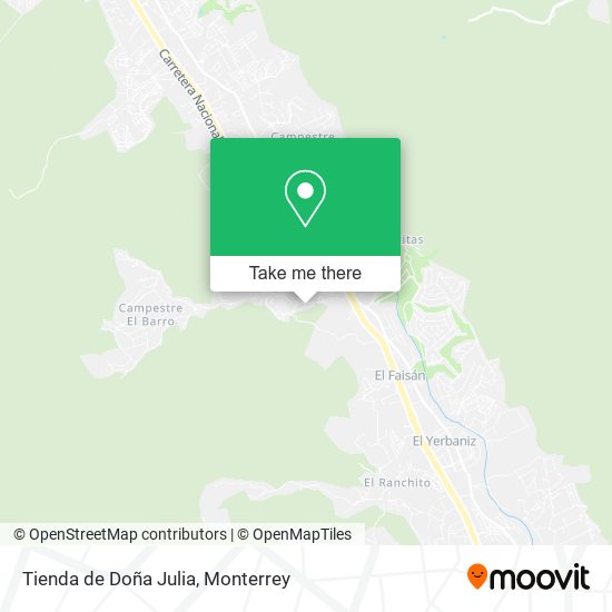 Tienda de Doña Julia map