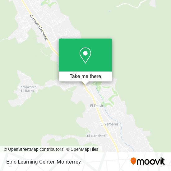 Epic Learning Center map