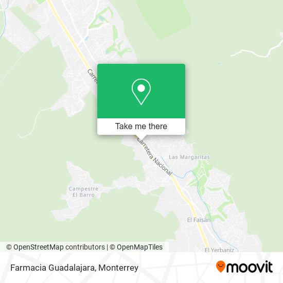 Mapa de Farmacia Guadalajara