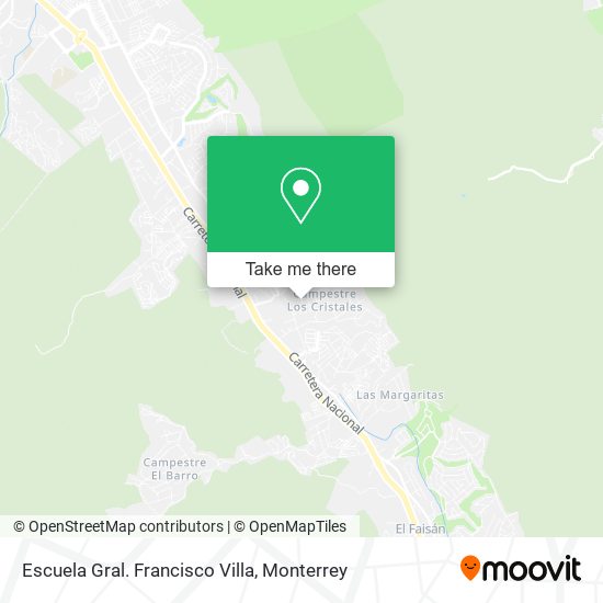 Escuela Gral. Francisco Villa map