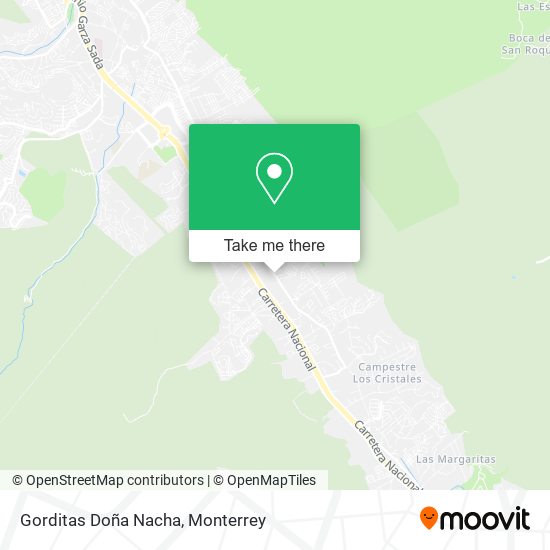 Gorditas Doña Nacha map