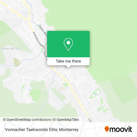 Mapa de Vonnacher Taekwondo Elite