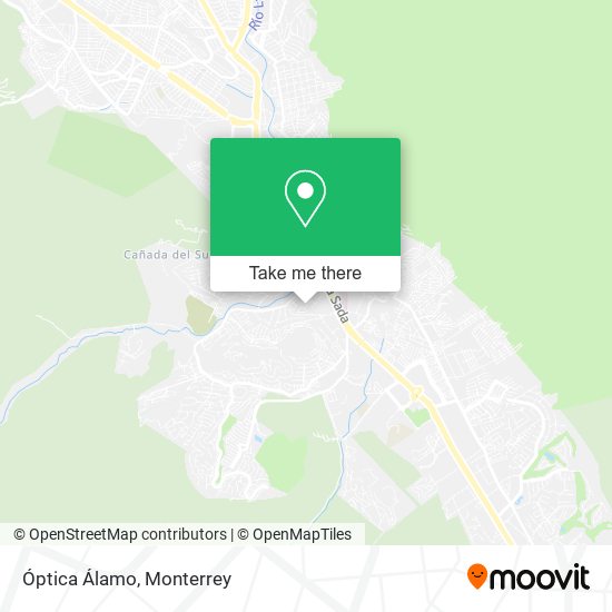 Óptica Álamo map