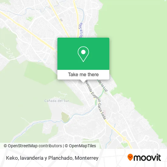 Keko, lavandería y Planchado map