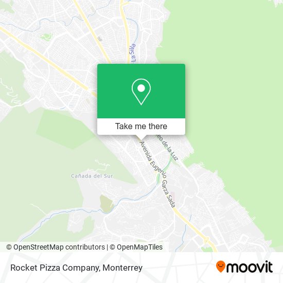 Rocket Pizza Company map