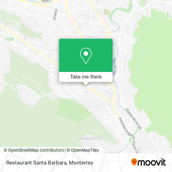 Restaurant Santa Bárbara map