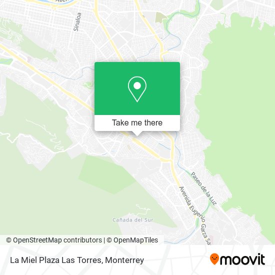 La Miel Plaza Las Torres map