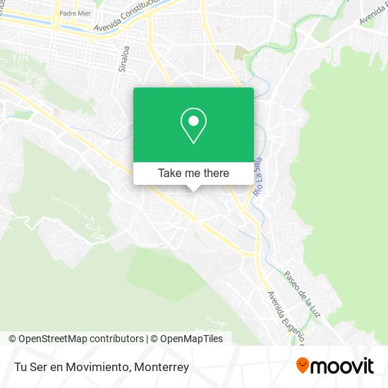 Tu Ser en Movimiento map