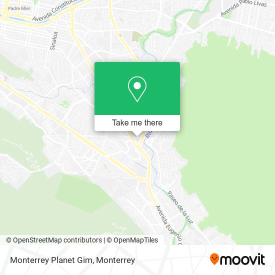 Monterrey Planet Gim map