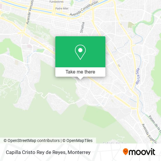 Capilla Cristo Rey de Reyes map