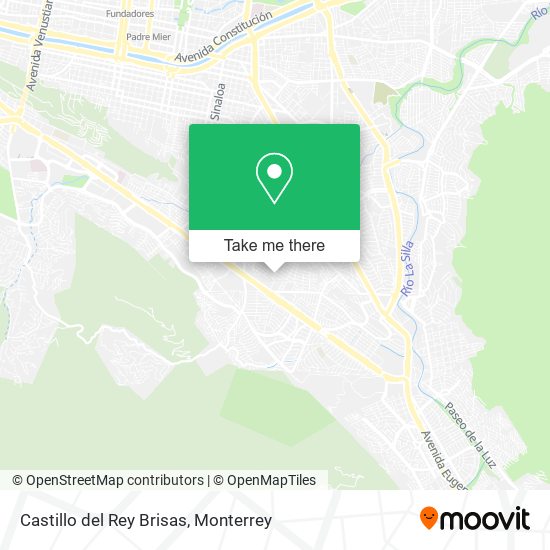 Mapa de Castillo del Rey Brisas