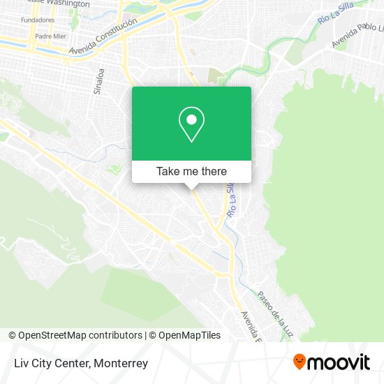 Mapa de Liv City Center