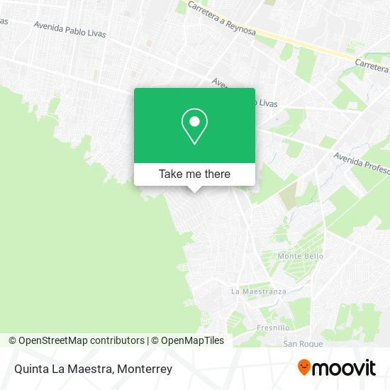 Quinta La Maestra map