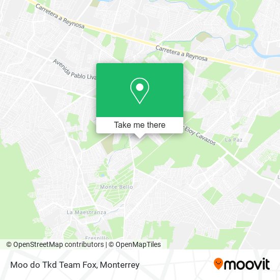 Mapa de Moo do Tkd Team Fox