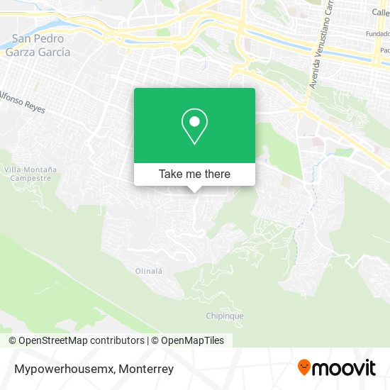 Mypowerhousemx map