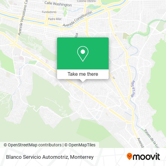 Blanco Servicio Automotriz map