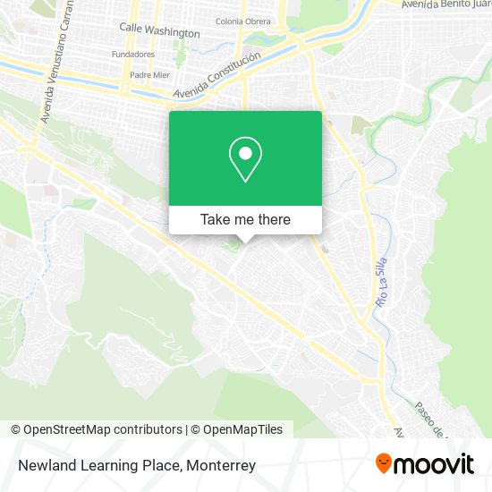 Newland Learning Place map
