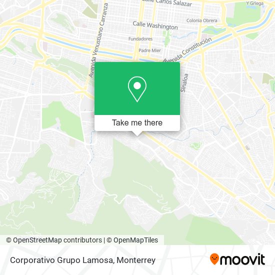 Corporativo Grupo Lamosa map