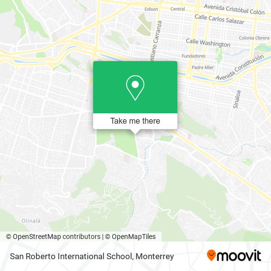 San Roberto International School map