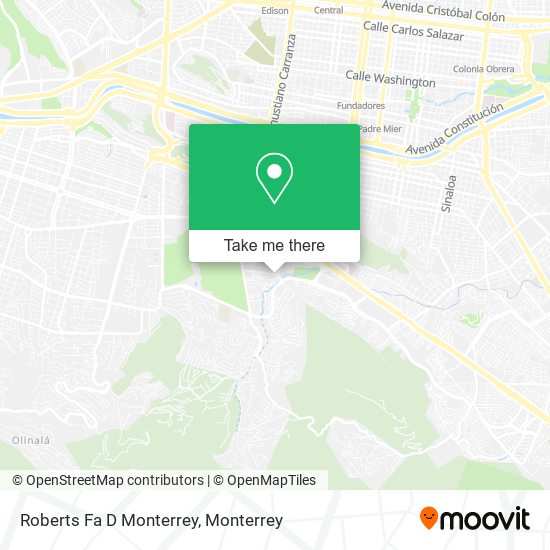 Roberts Fa D Monterrey map