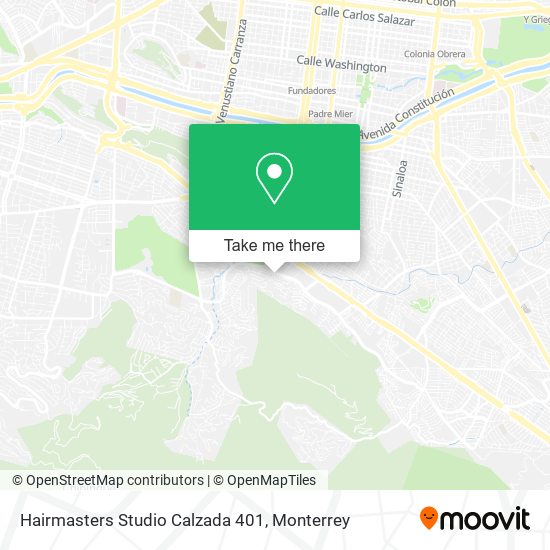 Hairmasters Studio Calzada 401 map