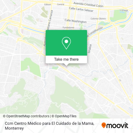 Ccm Centro Médico para El Cuidado de la Mama map
