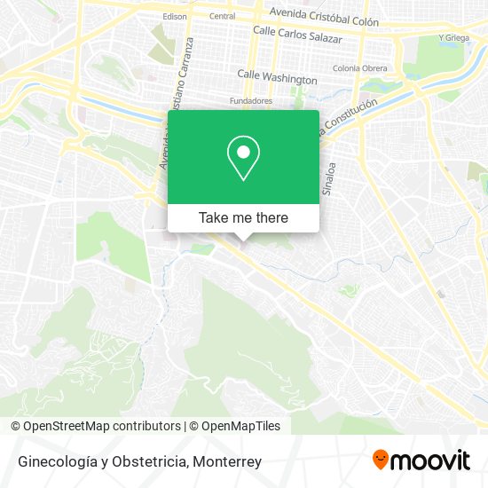 Ginecología y Obstetricia map