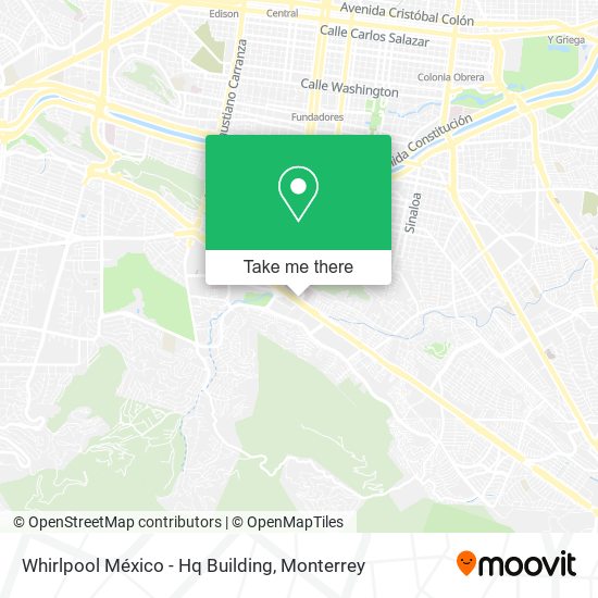 Whirlpool México - Hq Building map