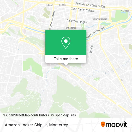 Amazon Locker-Chipilin map