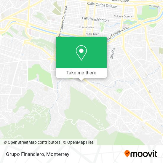 Mapa de Grupo Financiero