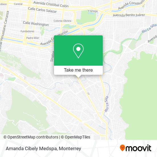 Mapa de Amanda Cibely Medspa