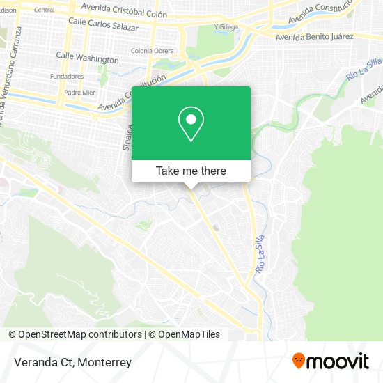 Mapa de Veranda Ct