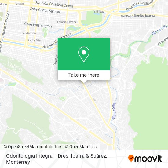 Odontologia Integral - Dres. Ibarra & Suárez map