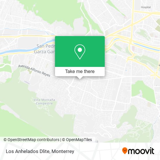 Mapa de Los Anhelados Dlite