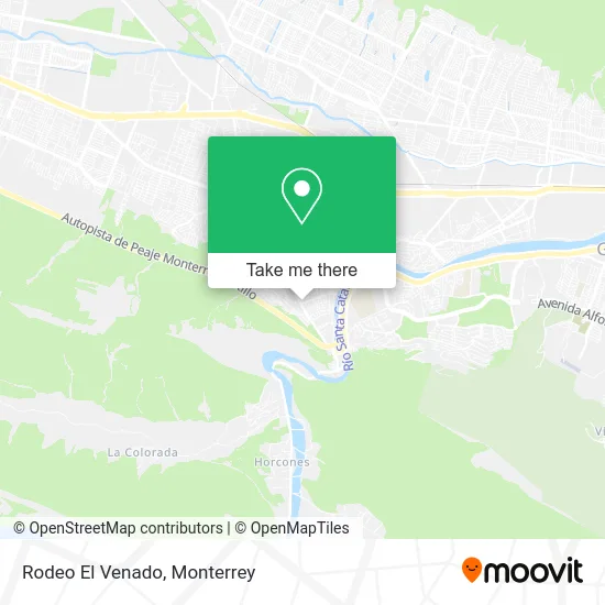 Rodeo El Venado map