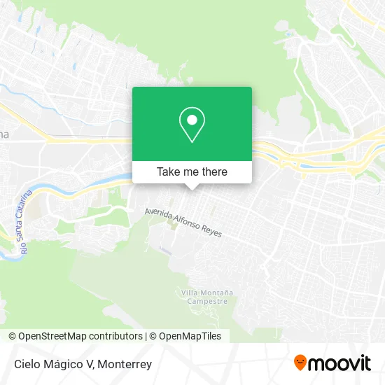 Mapa de Cielo Mágico V