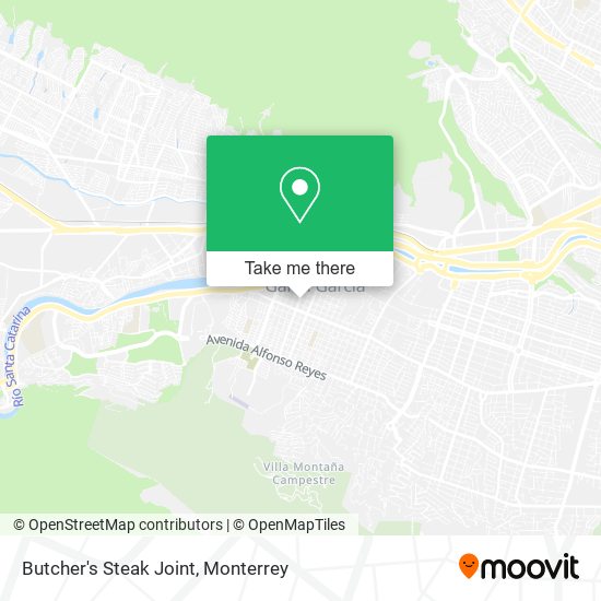Mapa de Butcher's Steak Joint