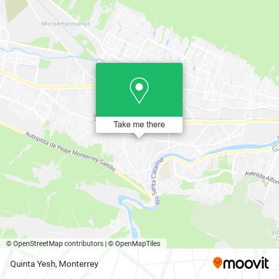 Mapa de Quinta Yesh