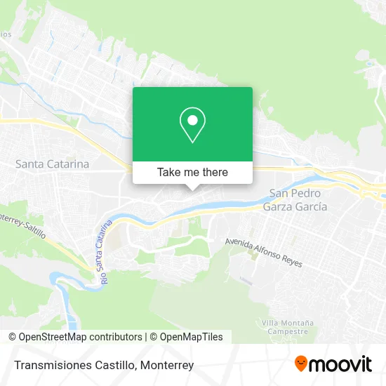 Transmisiones Castillo map