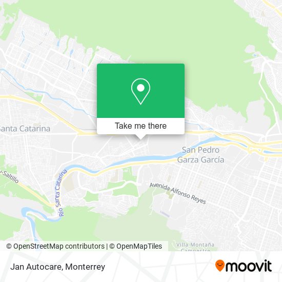 Jan Autocare map