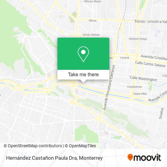 Hernández Castañon Paula Dra map