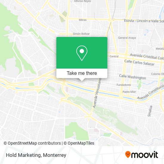 Hold Marketing map