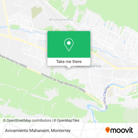 Avivamiento Mahanaim map