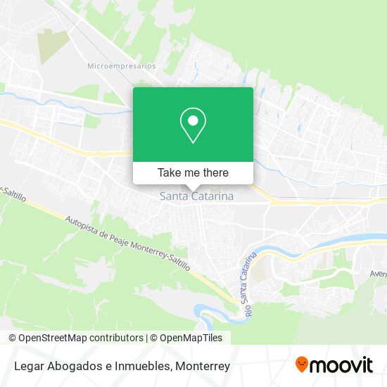 Legar Abogados e Inmuebles map