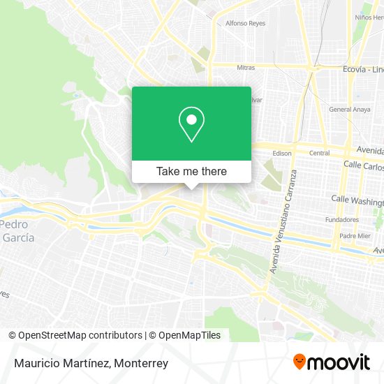 Mauricio Martínez map