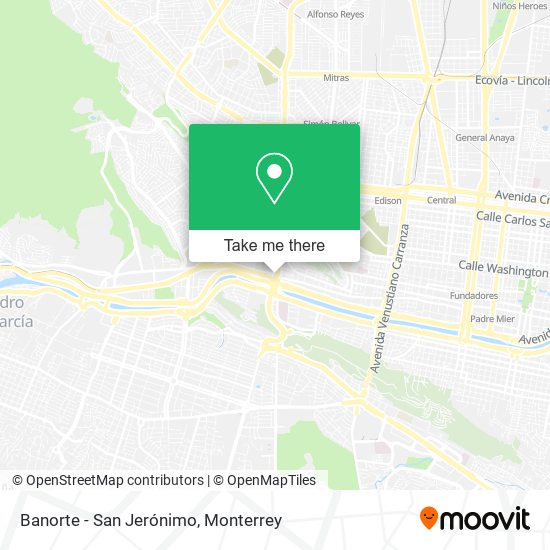 Banorte - San Jerónimo map