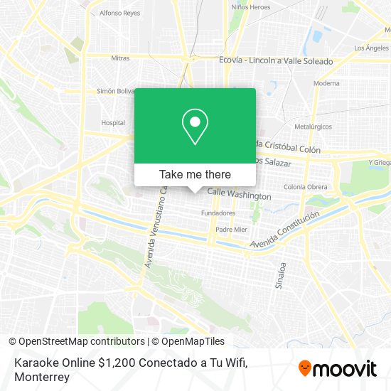 Mapa de Karaoke Online $1,200 Conectado a Tu Wifi