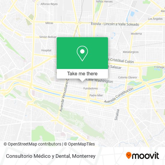 Mapa de Consultorio Médico y Dental