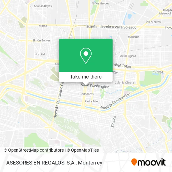 ASESORES EN REGALOS, S.A. map